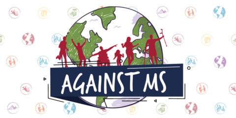 The Logo - Against MS is the DIY fundraising initiative for the MS International Federation because as the leaders of the global movement we stand as one world Against MS.