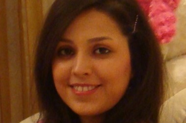 Shokufeh Sadaghiani, a young woman who was awarded a Du Pre grant