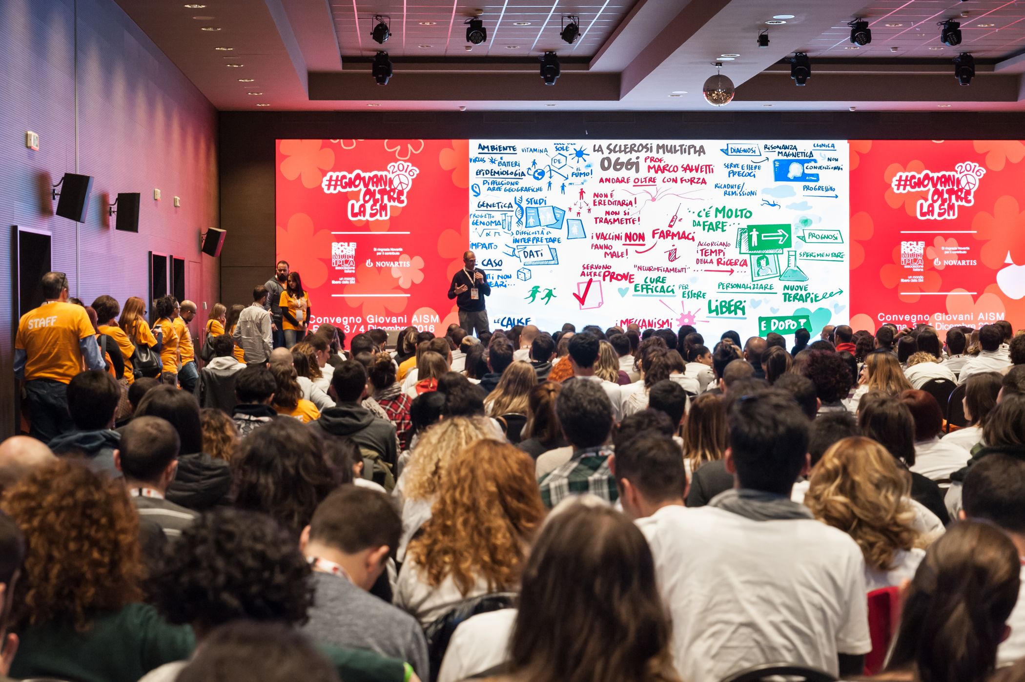 400 people with MS attended the conference to learn and meet people